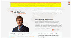Desktop Screenshot of pozycjonowanie.infobiz.pl
