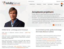Tablet Screenshot of pozycjonowanie.infobiz.pl