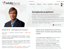 Tablet Screenshot of galeria.infobiz.pl