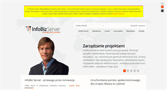 Desktop Screenshot of infobiz.pl
