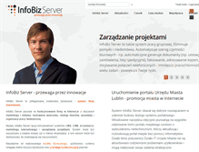 Tablet Screenshot of infobiz.pl